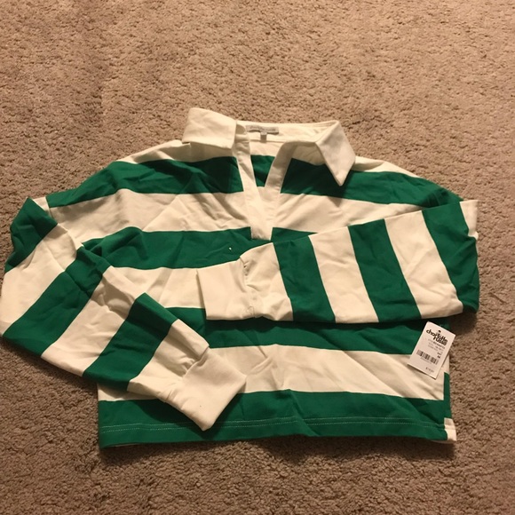 Charlotte Russe Tops - 3 for $15 NWT Charlotte Russe Striped Crop Sweater